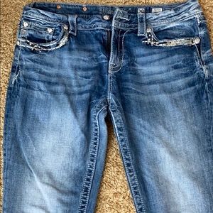 Miss me cropped jeans